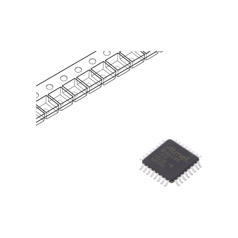 Microcontroler AVR TQFP32 cu Interfață I2C, SPI, UART x3 | Electronic-mag.ro | Componente Electronice Microcontroler AVR TQFP32 cu Interfață I2C, SPI, UART x3 | Electronic-mag.ro | Componente Electronice
