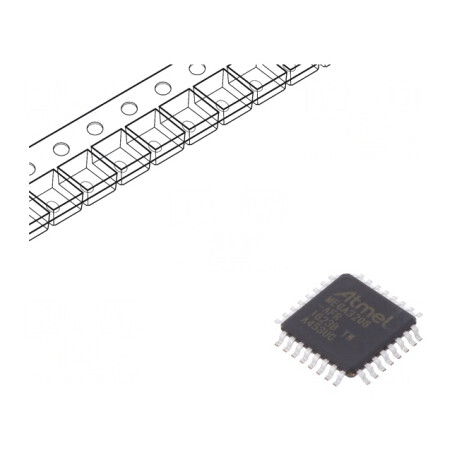 Microcontroler AVR TQFP32 cu Interfață I2C, SPI, UART x3 | Electronic-mag.ro | Componente Electronice