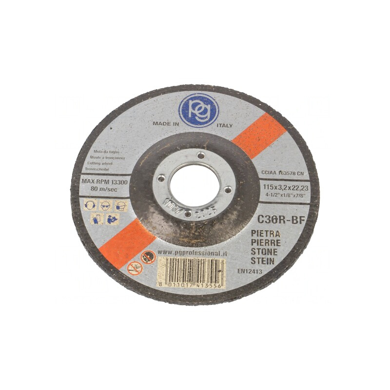 Disc de tăiere piatră 115mm 3,2mm | Electronic-mag.ro | Componente Electronice
