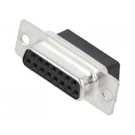 Conector DB15 Femeie D-SUB | Electronic-mag.ro | Componente Electronice