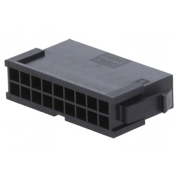 MicroFit 3.0 Plug Panel Mount 18 Circuit | Electronic-mag.ro | Componente Electronice