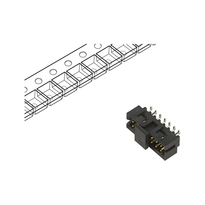 Conector PCB Milli-Grid 2mm pentru Cablu | Electronic-mag.ro | Componente Electronice Conector PCB Milli-Grid 2mm pentru Cablu | Electronic-mag.ro | Componente Electronice