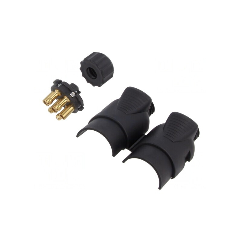 Conector Auto 7-PIN cu Şurub pe Cablu | Electronic-mag.ro | Componente Electronice