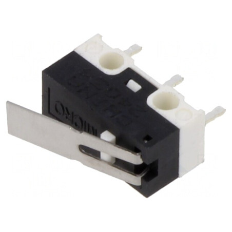 Microîntrerupător 3A/125VAC cu Manetă SPDT | Electronic-mag.ro | Componente Electronice