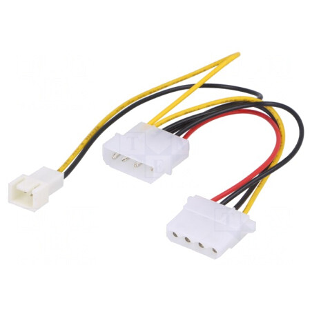 Cablu de Alimentare 12V 3-Pin Molex | Electronic-mag.ro | Componente Electronice