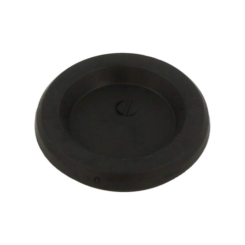 Manșon cu cap adâncit negru pentru cabluri 1-29mm, Ø montare 40,2mm | Electronic-mag.ro | Componente Electronice