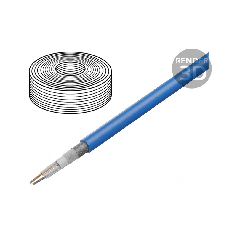Cablu Microfon Albastru OFC 2x0,35mm² | Electronic-mag.ro | Componente Electronice Cablu Microfon Albastru OFC 2x0,35mm² | Electronic-mag.ro | Componente Electronice