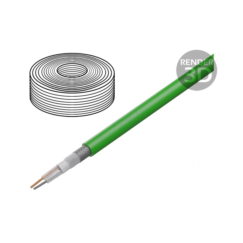 Cablu Microfon Verde OFC 2x0,35mm² | Electronic-mag.ro | Componente Electronice Cablu Microfon Verde OFC 2x0,35mm² | Electronic-mag.ro | Componente Electronice