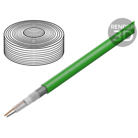 Cablu Microfon Verde OFC 2x0,35mm² | Electronic-mag.ro | Componente Electronice