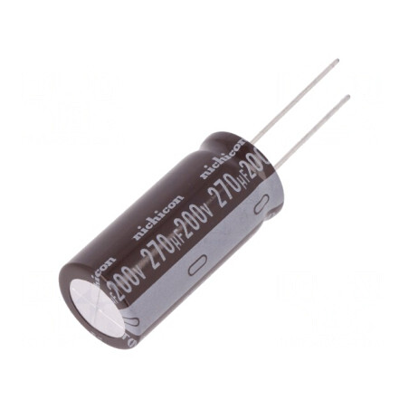 Condensator Electrolitic THT 270uF 200VDC 16x35.5mm 20% | Electronic-mag.ro | Componente Electronice