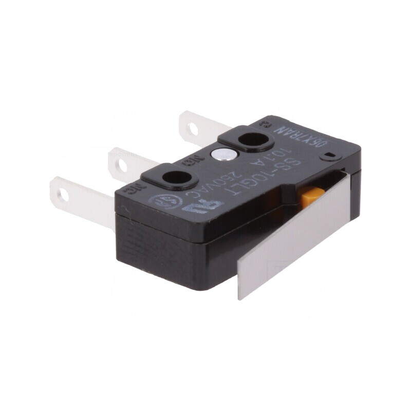Microîntrerupător cu Manetă SPDT 10A/250VAC IP40 | Electronic-mag.ro | Componente Electronice