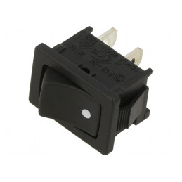 Întrerupător Rocker SPST ON-OFF 10A/24VDC Negru | Electronic-mag.ro | Componente Electronice