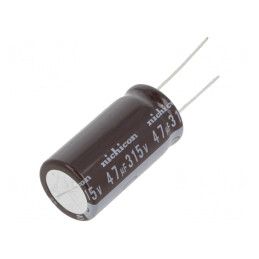 Condensator electrolitic low ESR 47uF 315V THT | Electronic-mag.ro | Componente Electronice