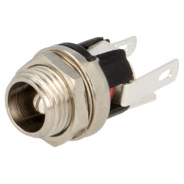 Conector Alimentare DC 5,5x2,5mm Lipire | Electronic-mag.ro | Componente Electronice