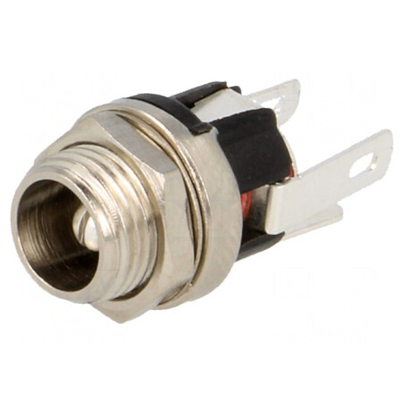 Conector Alimentare DC 5,5x2,5mm Lipire | Electronic-mag.ro | Componente Electronice
