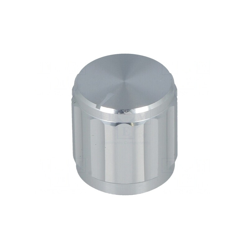Buton Rotativ Aluminiu cu Indicator 6,35mm 15x15mm | Electronic-mag.ro | Componente Electronice