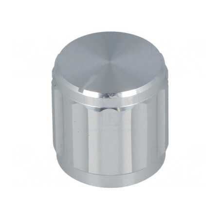 Buton Rotativ Aluminiu cu Indicator 6,35mm 15x15mm | Electronic-mag.ro | Componente Electronice