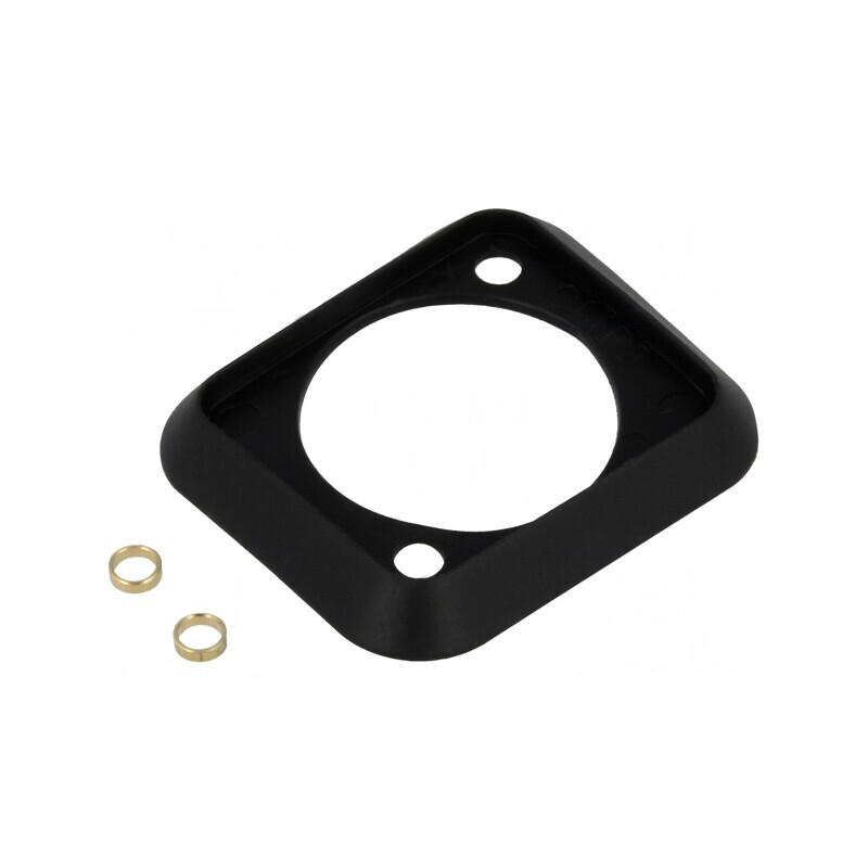 Garnitură Soclu Neagră XLR 19x24mm | Electronic-mag.ro | Componente Electronice Garnitură Soclu Neagră XLR 19x24mm | Electronic-mag.ro | Componente Electronice