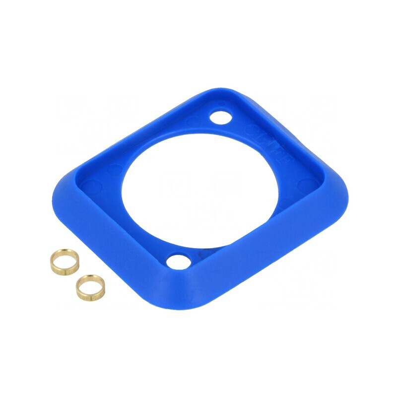 Garnitură Soclu Albastră Standard XLR 19x24mm | Electronic-mag.ro | Componente Electronice