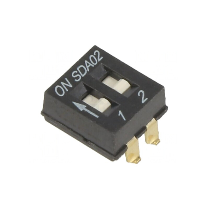 Comutator DIP-SWITCH 2 Secțiuni ON-OFF 24V 0.025A | Electronic-mag.ro | Componente Electronice Comutator DIP-SWITCH 2 Secțiuni ON-OFF 24V 0.025A | Electronic-mag.ro | Componente Electronice