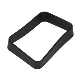 Inel pentru carcasă WITEK WK-2 Negru | Electronic-mag.ro | Componente Electronice