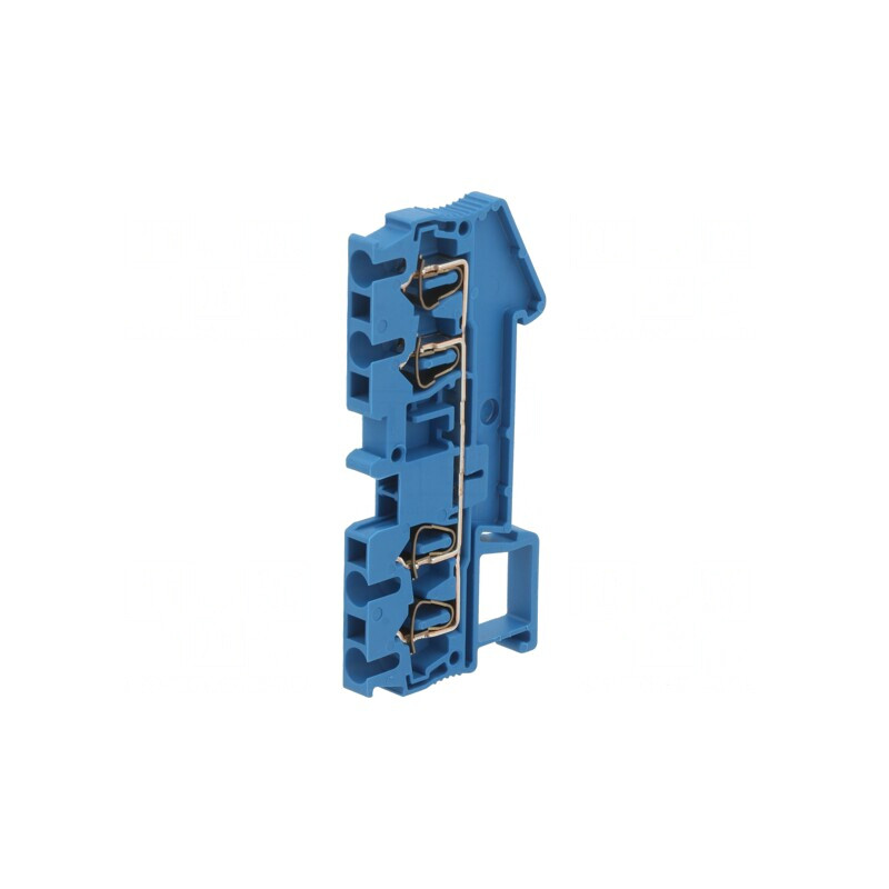 Conector albastru pentru șine 0,08-2,5mm2 cu 4 borne | Electronic-mag.ro | Componente Electronice Conector albastru pentru șine 0,08-2,5mm2 cu 4 borne | Electronic-mag.ro | Componente Electronice