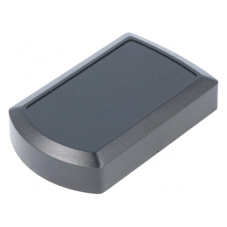 Carcasă universală ABS neagră 46x73x17mm cu șuruburi | Electronic-mag.ro | Componente Electronice