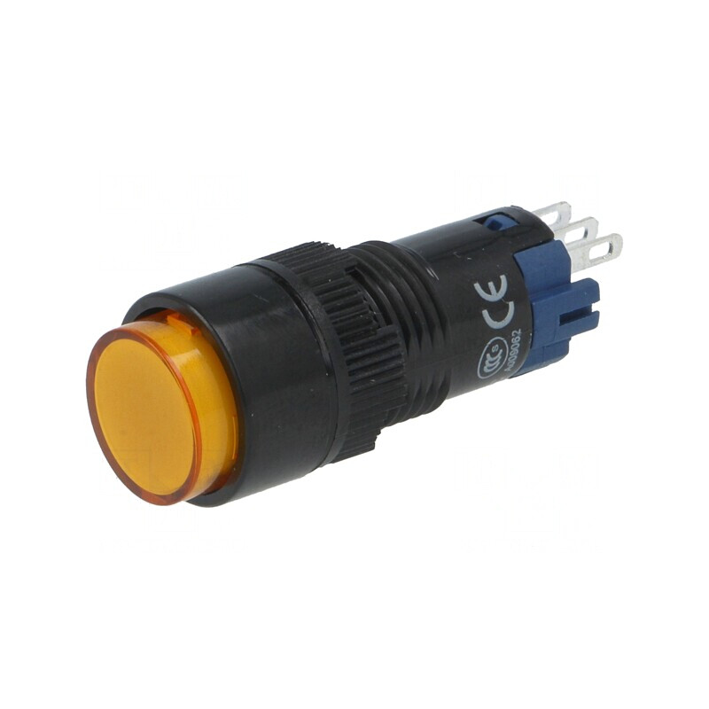 Comutator apăsare SPDT 0.5A 250VAC IP40 | Electronic-mag.ro | Componente Electronice