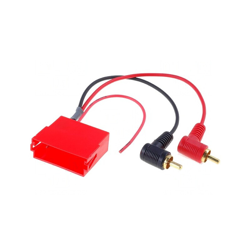 Adaptor ISO mini soclu RCA x2 | Electronic-mag.ro | Componente Electronice