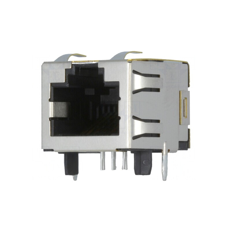 Soclu RJ45 Cat 5e Ecranat pentru PCB THT 8P8C | Electronic-mag.ro | Componente Electronice Soclu RJ45 Cat 5e Ecranat pentru PCB THT 8P8C | Electronic-mag.ro | Componente Electronice