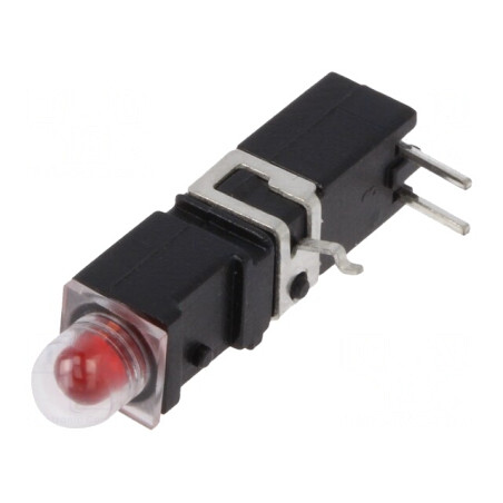LED Roșu 3.9mm 2mA 60° | Electronic-mag.ro | Componente Electronice