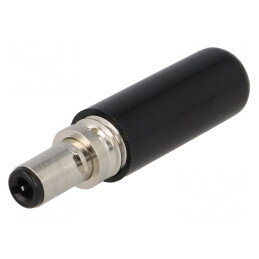 Mufă Alimentare DC Mamă 5.5x2.5mm Blocare Cablu Lipire | Electronic-mag.ro | Componente Electronice