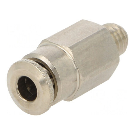 Racord Push-in 0-30bar Alamă Nichelată M6 | Electronic-mag.ro | Componente Electronice