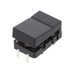 Comutator Tastatură SPST-NO 0,05A/24VDC Negru | Electronic-mag.ro | Componente Electronice