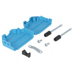 Carcasă pentru conectori D-Sub 25pin și D-Sub HD 44pin | Electronic-mag.ro | Componente Electronice