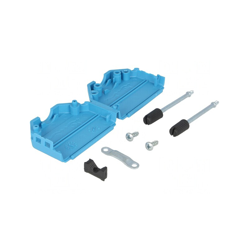 Carcasă pentru conectori D-Sub 25pin și D-Sub HD 44pin | Electronic-mag.ro | Componente Electronice
