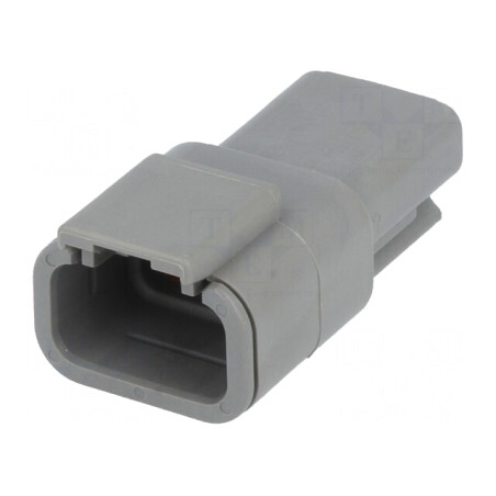 Conector DTM 3 pini IP68 Gri | Electronic-mag.ro | Componente Electronice