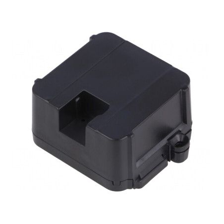 Cutie de conexiuni neagră 44,5x57x19 mm | Electronic-mag.ro | Componente Electronice