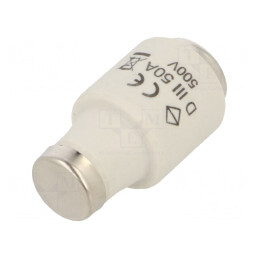 Siguranță rapidă 50A 500VAC DIII | Electronic-mag.ro | Componente Electronice