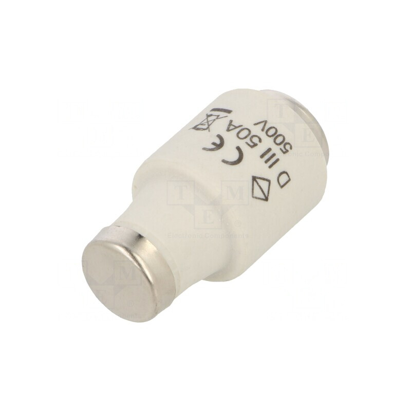 Siguranță rapidă 50A 500VAC DIII | Electronic-mag.ro | Componente Electronice