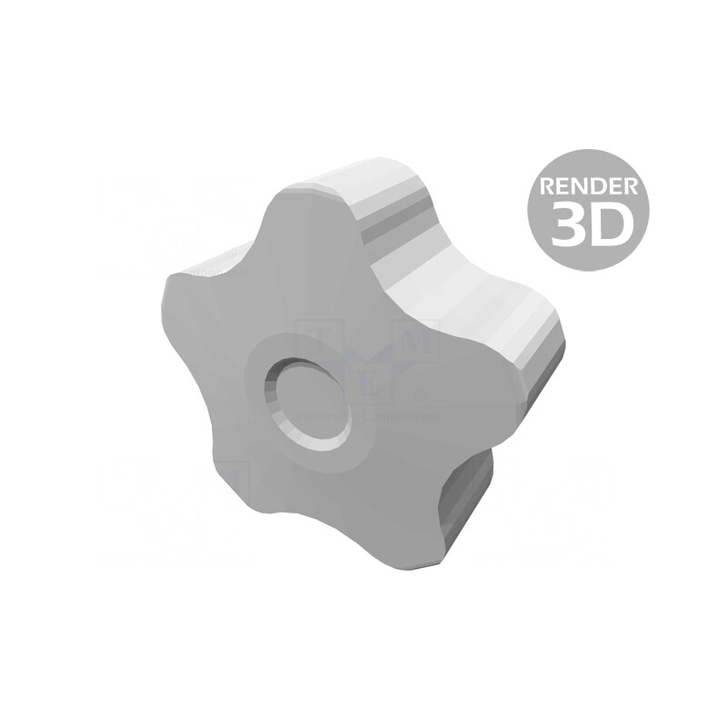 Buton de Reglare Negru Ø40mm M6 | Electronic-mag.ro | Componente Electronice Buton de Reglare Negru Ø40mm M6 | Electronic-mag.ro | Componente Electronice