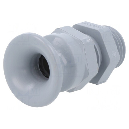 Garnitură Etanşare PG9 IP68 Poliamidă Gri Întunecat | Electronic-mag.ro | Componente Electronice