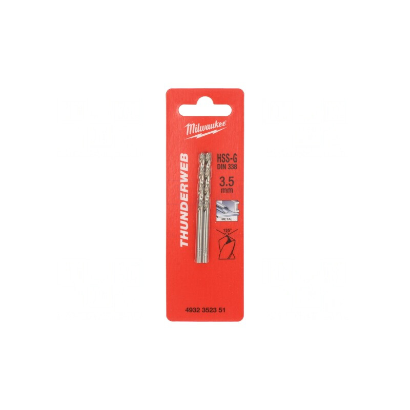 Burghiu Metal 3.5mm Otel Rapid HSS-G 2 Buc. | Electronic-mag.ro | Componente Electronice Burghiu Metal 3.5mm Otel Rapid HSS-G 2 Buc. | Electronic-mag.ro | Componente Electronice