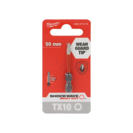 Capăt de şurubelniţă Torx TX10 50mm | Electronic-mag.ro | Componente Electronice