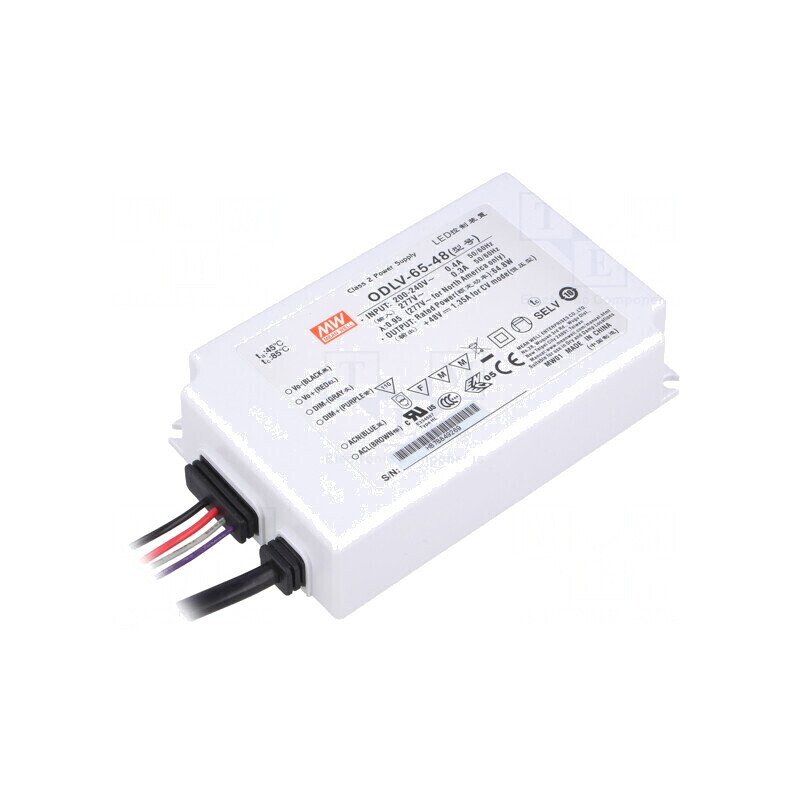 Alimentator LED 65W 48VDC IP67 | Electronic-mag.ro | Componente Electronice