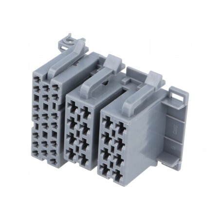 Carcasă pentru Conector Mufă ISO PIN | Electronic-mag.ro | Componente Electronice