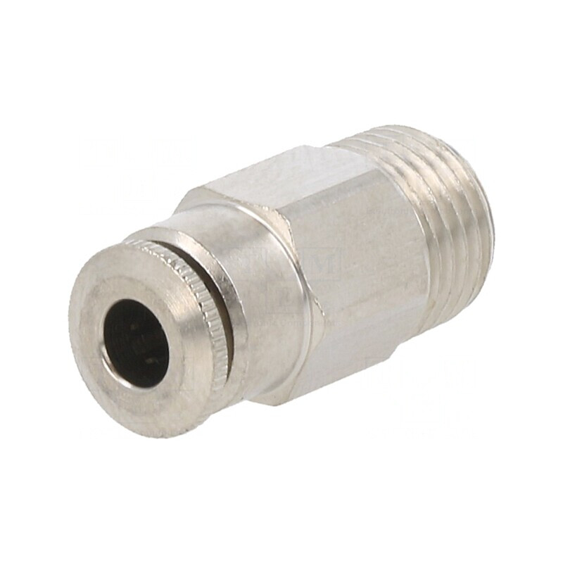 Racord Push-In Simplu Alamă Nichelată M10x1 30bar | Electronic-mag.ro | Componente Electronice