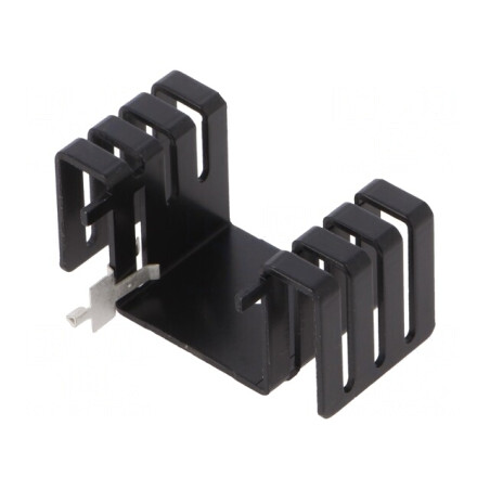 Radiator Extrudat TO220 Negru 28.7x48.3x24.1mm | Electronic-mag.ro | Componente Electronice