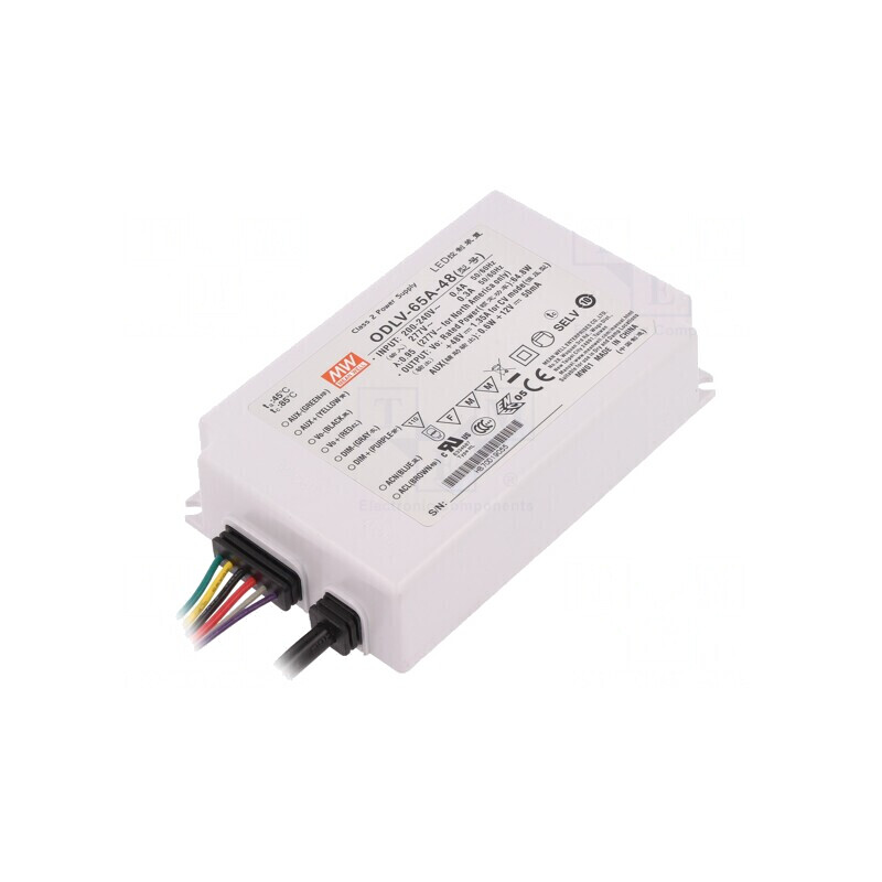 Alimentator LED 65W 48VDC IP67 | Electronic-mag.ro | Componente Electronice