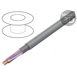 Cablu Ecranat LiY-CY 6x0.5mm2 PVC | Electronic-mag.ro | Componente Electronice